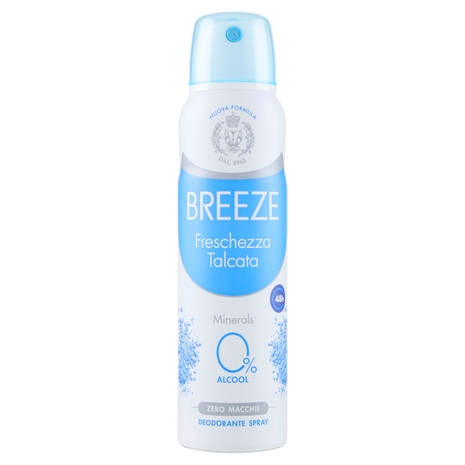 Breeze Freschezza Talcata Deodorante Spray 150 mL